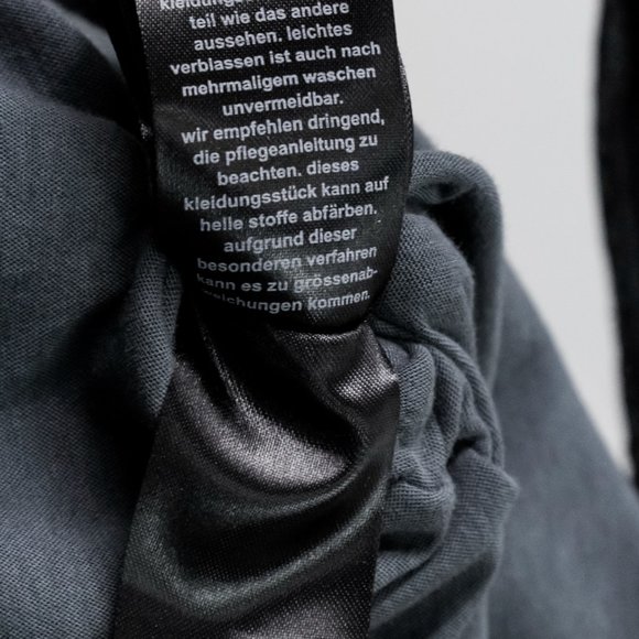 Rundholz Black Label Charcoal Mesh Distressed Cardigan - Picture 12 of 12